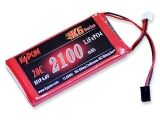 2100mAh 6.6V, 2S 20C FLAT