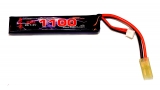 1100mAh 7.4V, 2S 25C